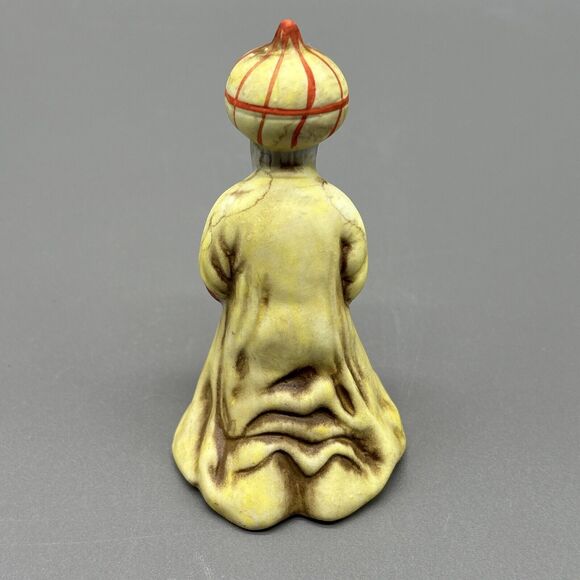 Jasco Taiwan Nativity Figurine Kneeling King Vintage Porcelain Bisque Christmas - Picture 2 of 5